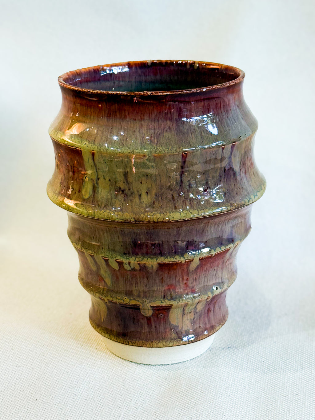 Ridged Vase
