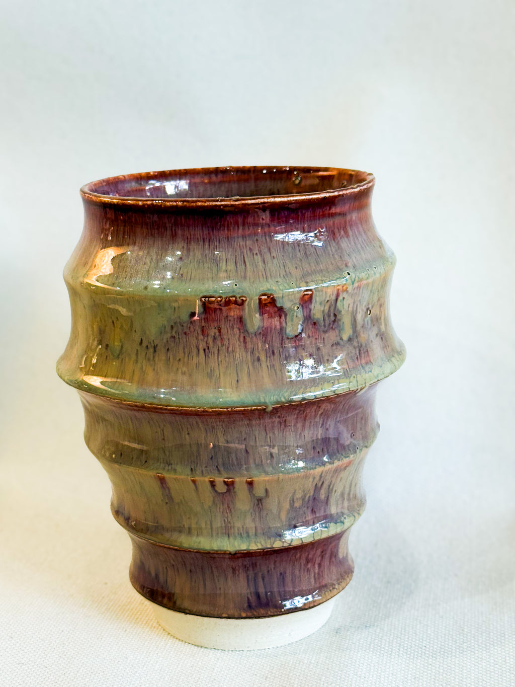 Ridged Vase