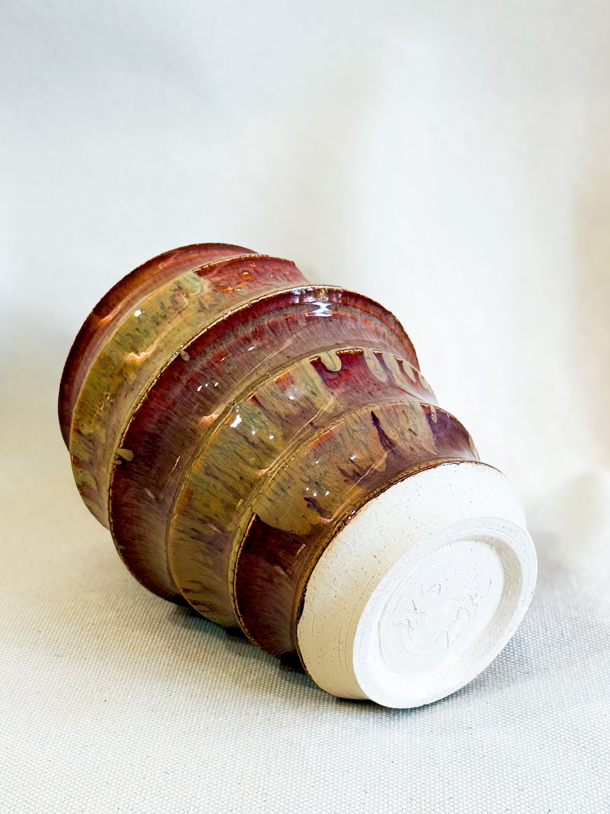 Ridged Vase